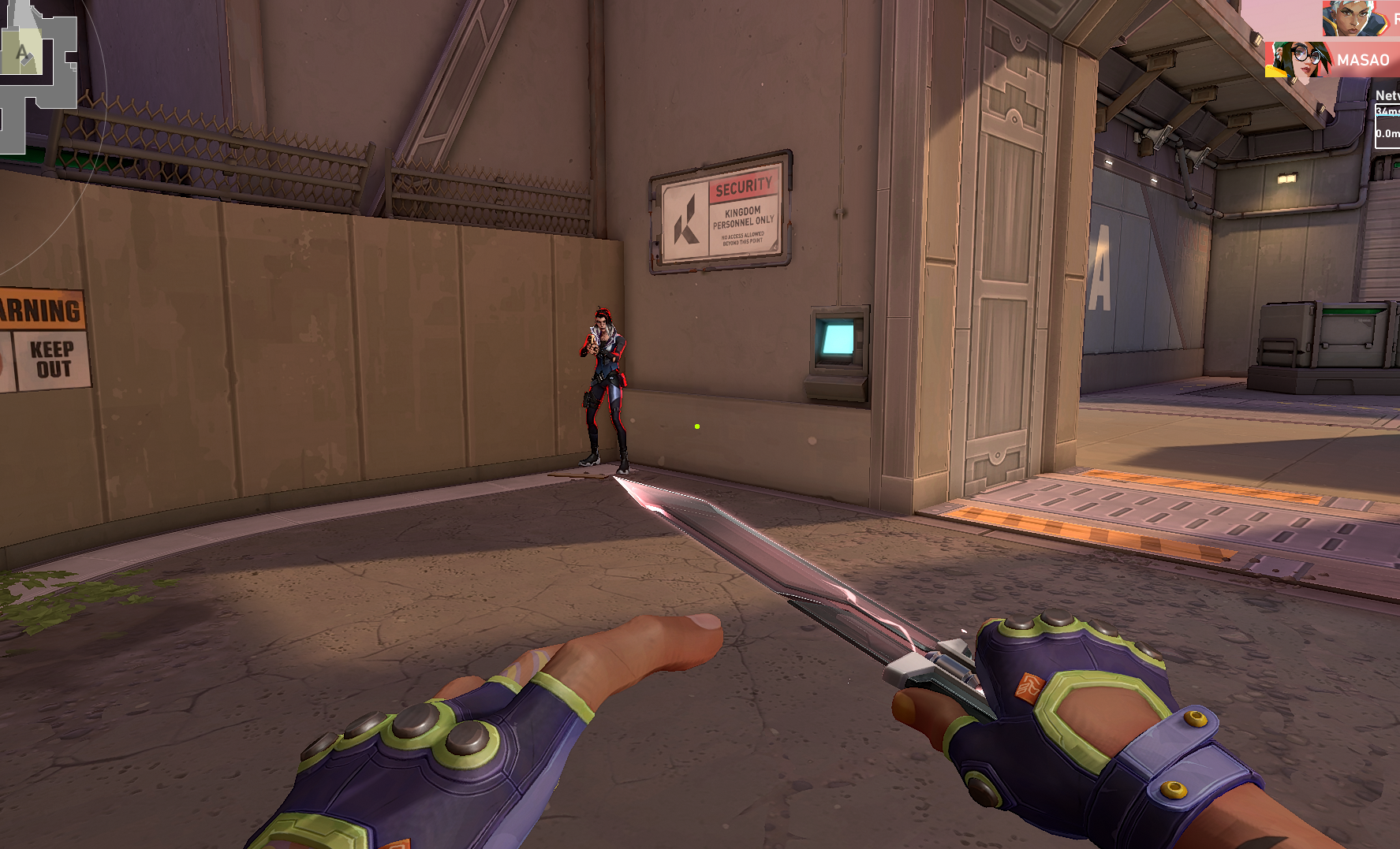 valorant enemy depiction enemy highlighted in a match