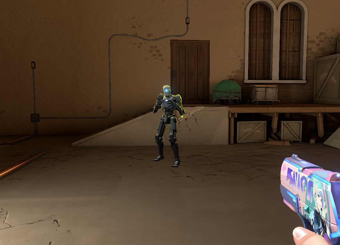 Yellow Deuteranopia Enemy Highlight Color Valorant