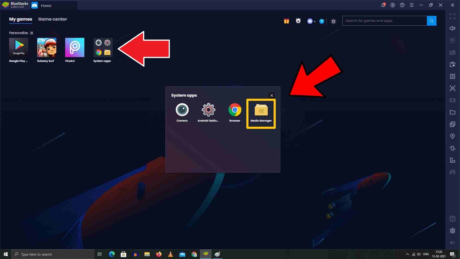 Transfer or move files from Windows to BlueStacks