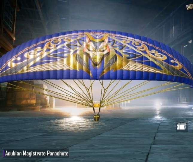 Anubian Magistrate Parachute Pubg Mobile BgmI