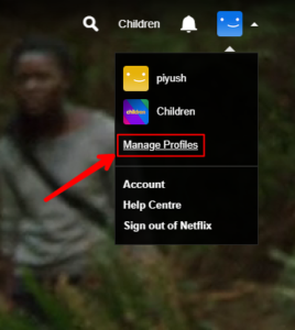 Manage Profile Icon Netflix