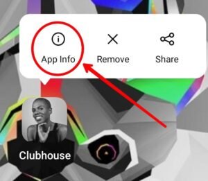 App Info Clubhouse